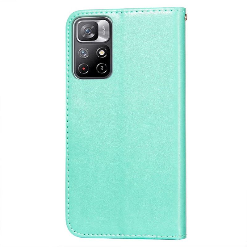 Skyddsfodral Xiaomi Redmi Note 11 / Poco M4 Pro 5g Solid Color Series Strappy