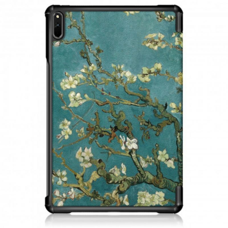 Smart Case Huawei Matepad 11 (2021) Förstärkta Blommande Grenar