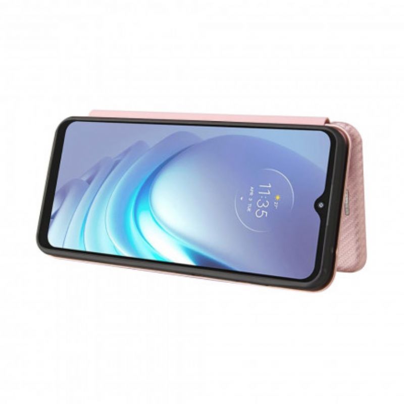 Folio-fodral Moto G50 Silikonkol