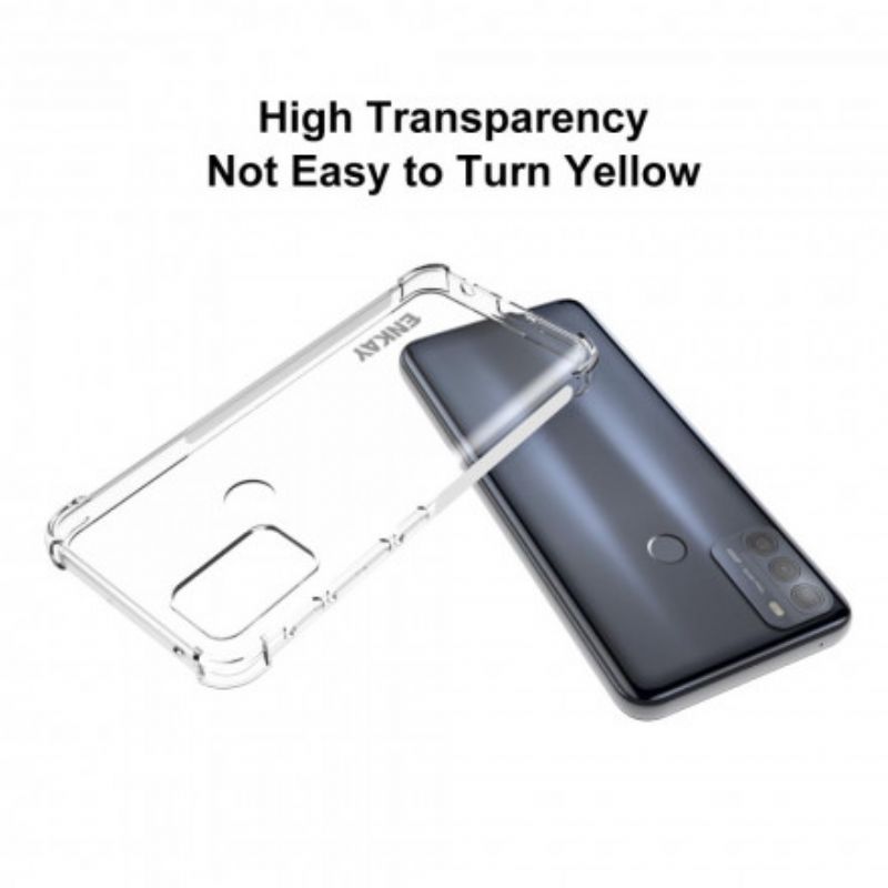 Skal Moto G50 Telefonfodral Transparent Enkay