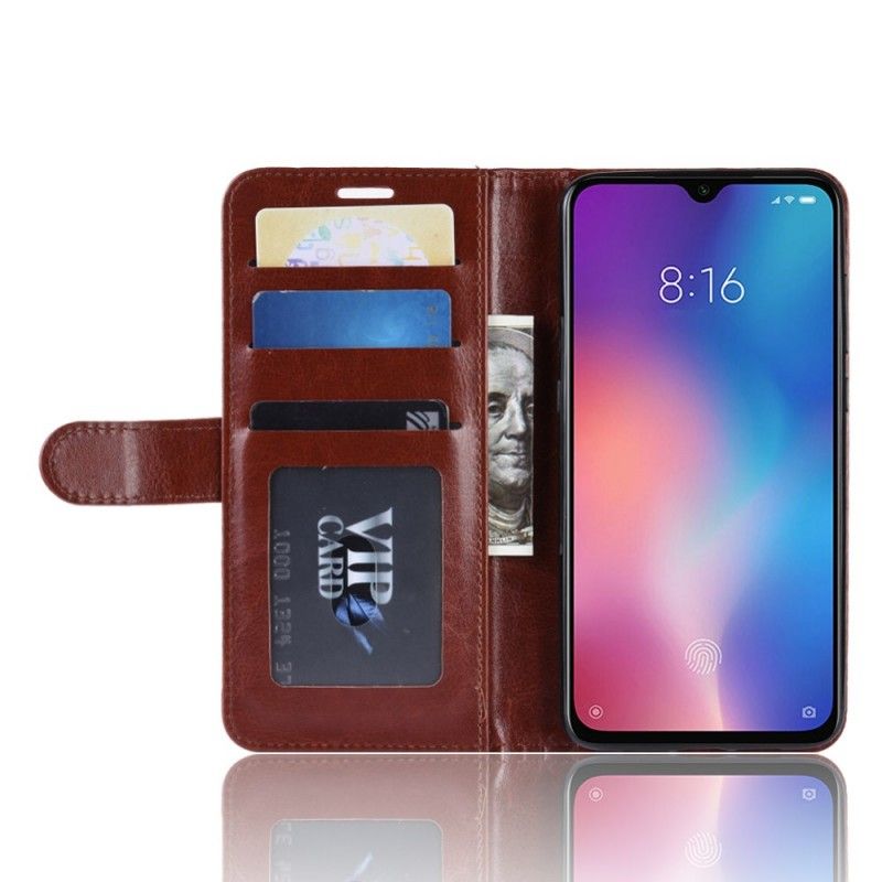 Läderskal Xiaomi Mi 9 SE Svart Ultra Konstläder