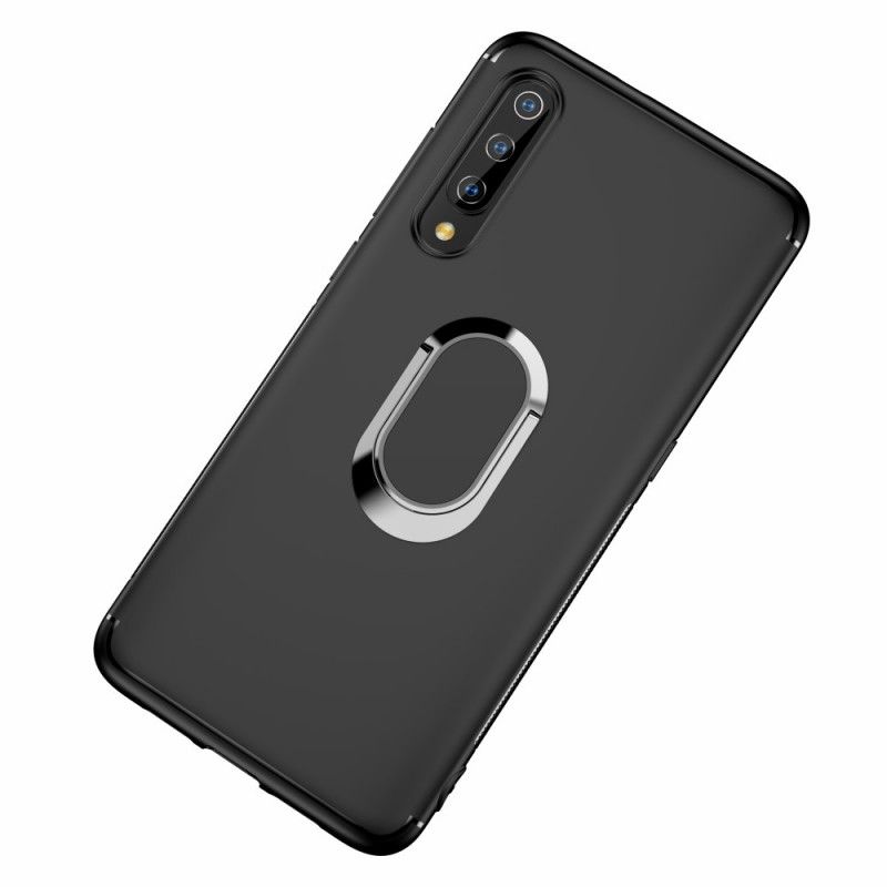 Skal Xiaomi Mi 9 SE Svart Mobilskal Magnetisk Premiumring