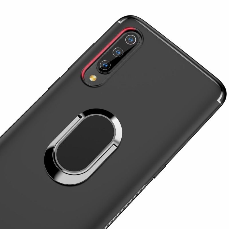 Skal Xiaomi Mi 9 SE Svart Mobilskal Magnetisk Premiumring