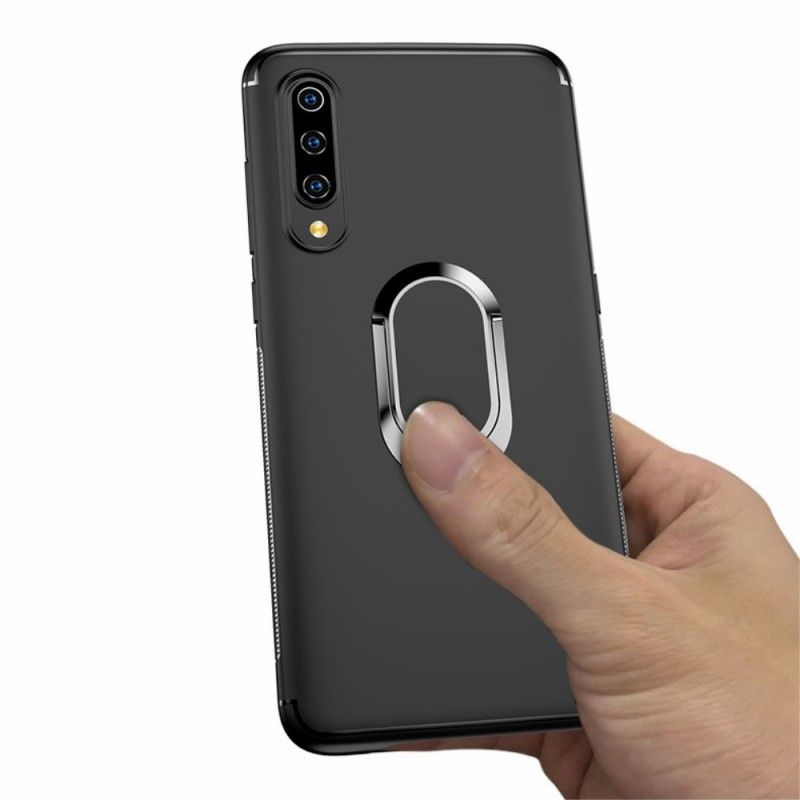 Skal Xiaomi Mi 9 SE Svart Mobilskal Magnetisk Premiumring