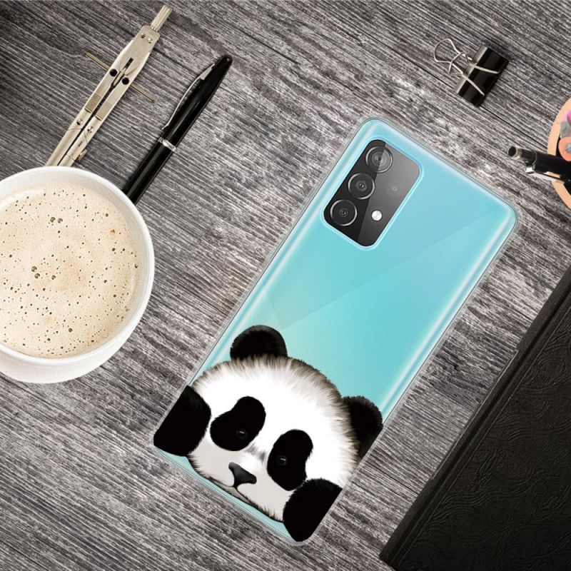 Skal Samsung Galaxy A32 5G Mobilskal Transparent Panda