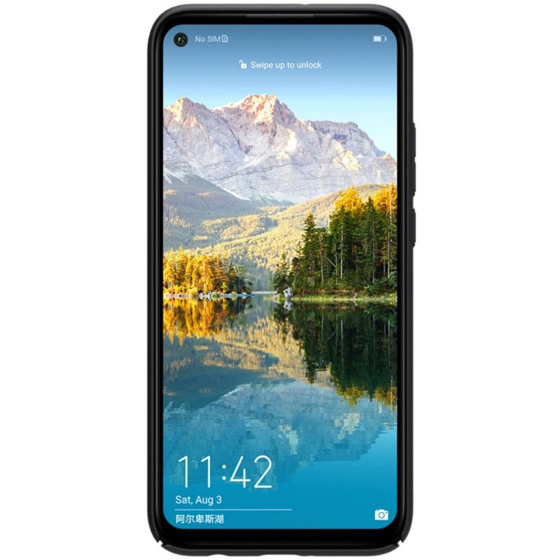 Skal Huawei Mate 30 Lite Svart Styv Frostat Nillkin