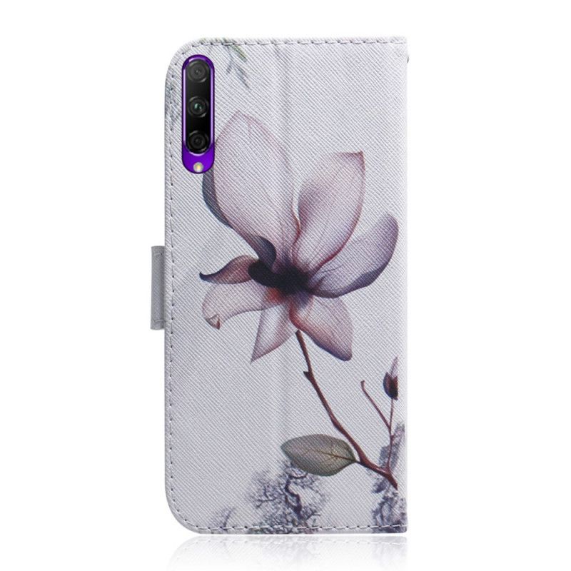 Fodral för Huawei P Smart Pro Pro Gammal Rosblomma