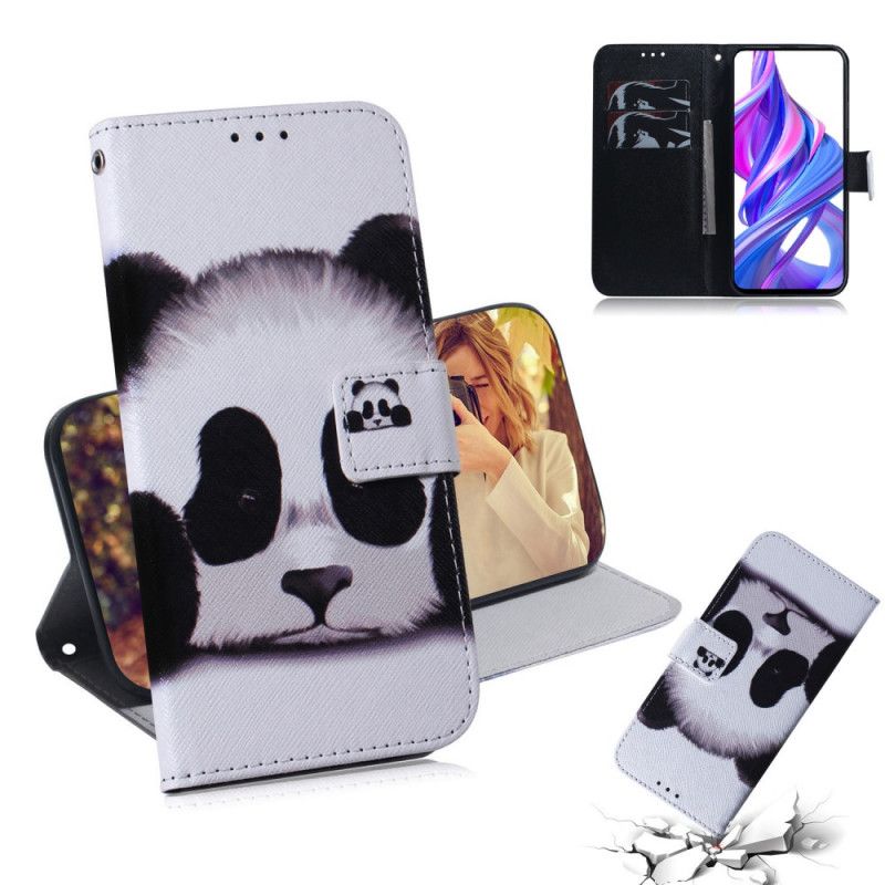 Fodral Huawei P Smart Pro Pro Panda Ansikte