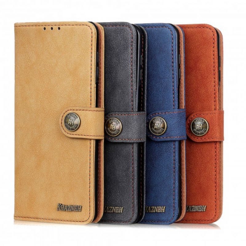 Fodral Sony Xperia 5 Iii Faux Leather Split Retro Khazneh