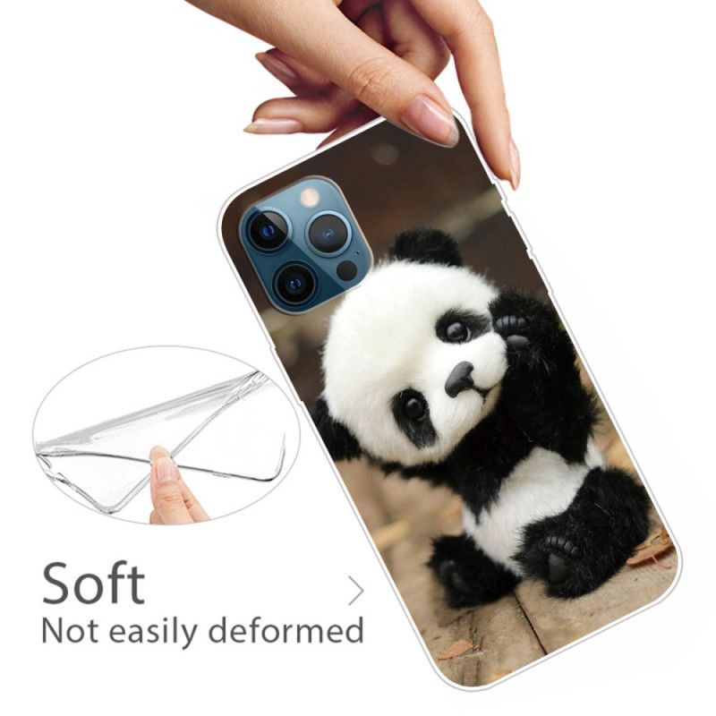 Skal iPhone 12 / 12 Pro Flexibel Panda