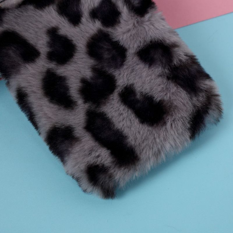 Skal iPhone 12 / 12 Pro Svart Leopard