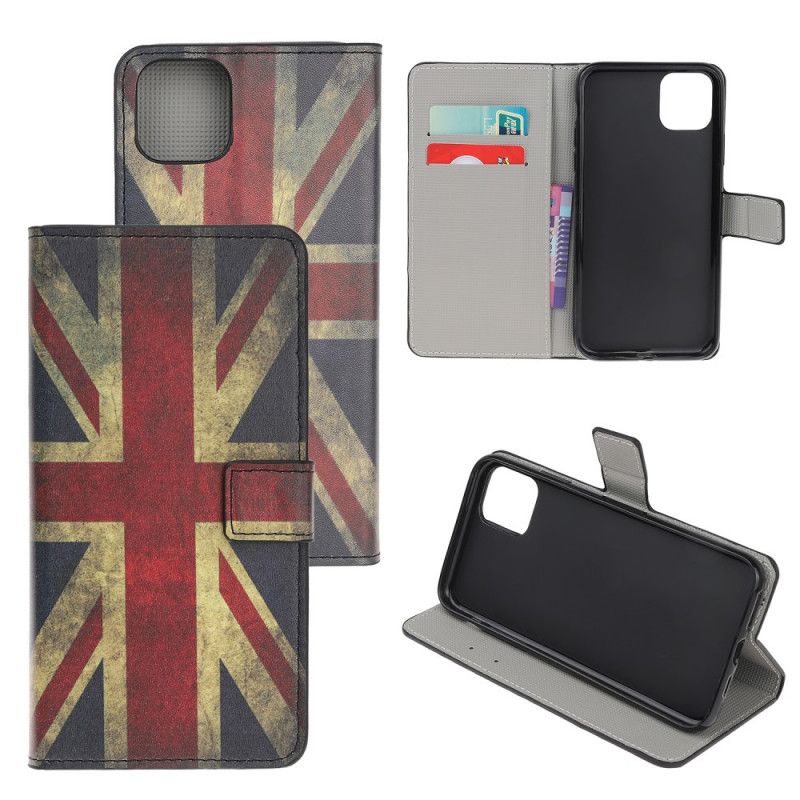 Skyddsfodral iPhone 12 / 12 Pro Englands Flagga