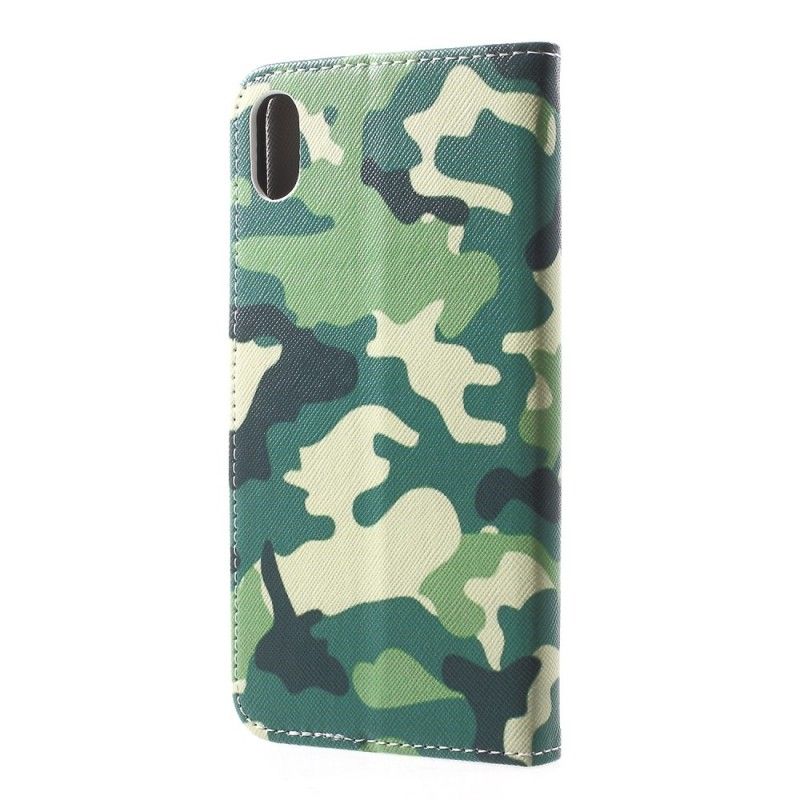 Fodral för iPhone XR Militär Kamouflage