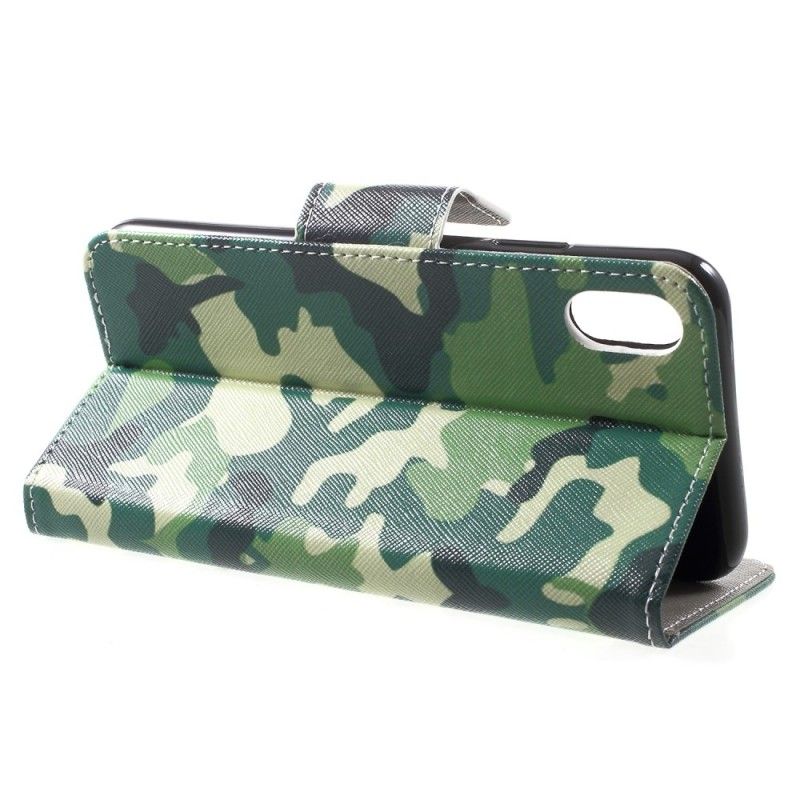 Fodral för iPhone XR Militär Kamouflage