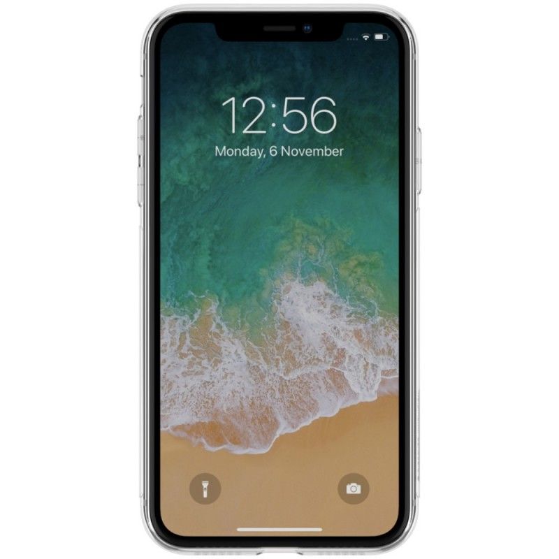 Skal för iPhone XR Grå Transparent Nillkin