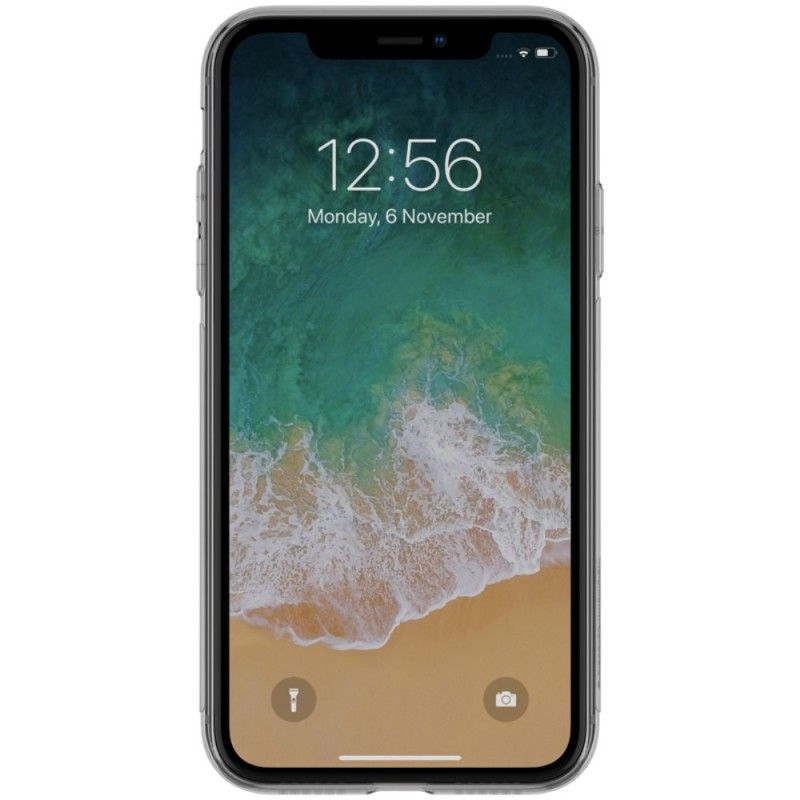 Skal för iPhone XR Grå Transparent Nillkin