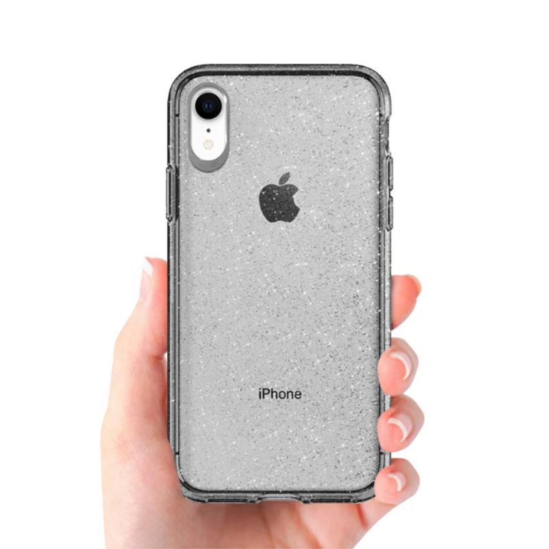 Skal för iPhone XR Gyllene Transparent Färgeffekt Nx