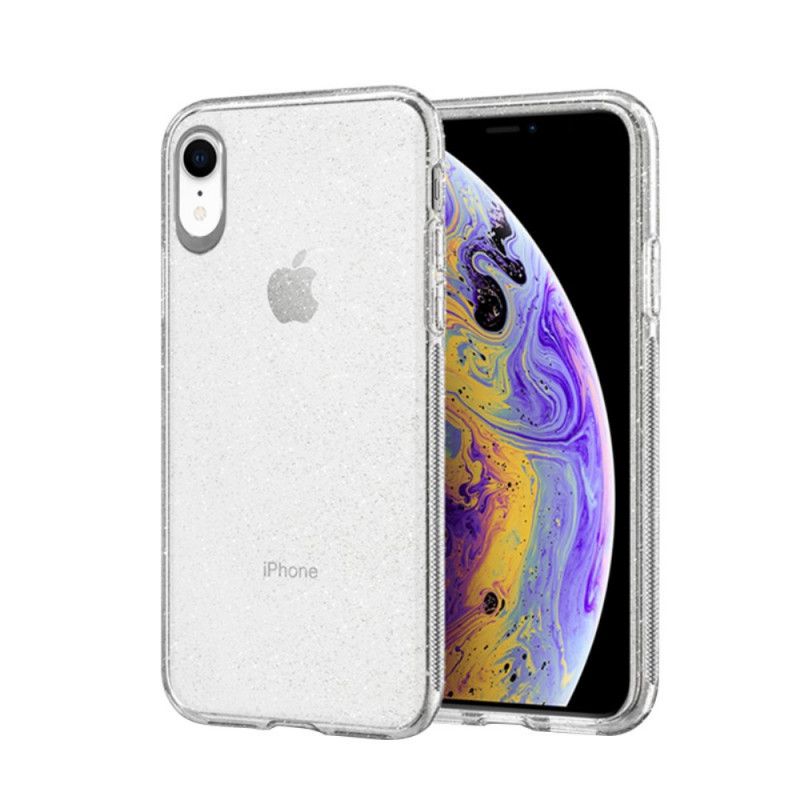 Skal för iPhone XR Gyllene Transparent Färgeffekt Nx