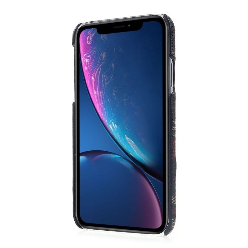 Skal för iPhone XR Rutigt Tyg