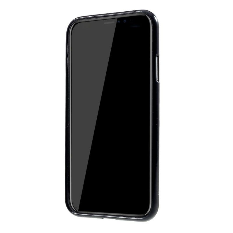 Skal för iPhone XR Svart Matt Silikon