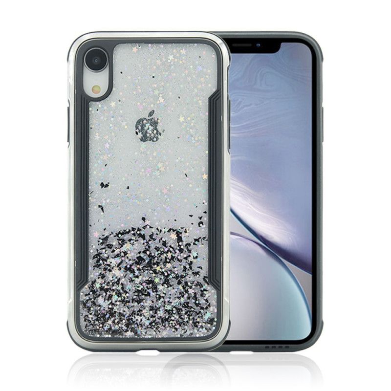 Skal iPhone XR Röd Glittertrend