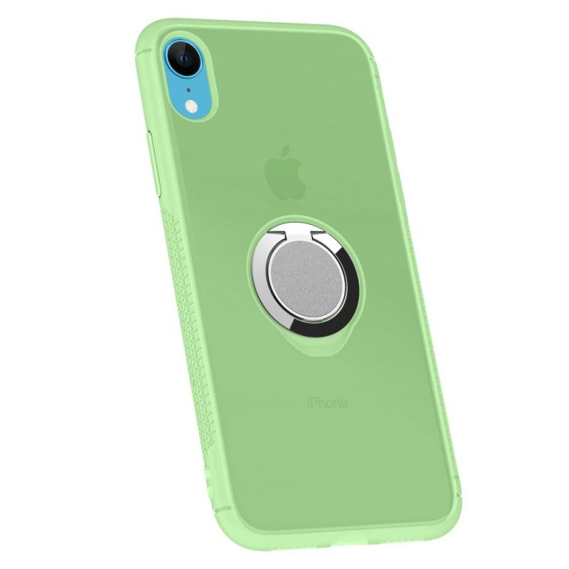 Skal iPhone XR Rosa Mobilskal Färg- / Interiörförändring Med Ring