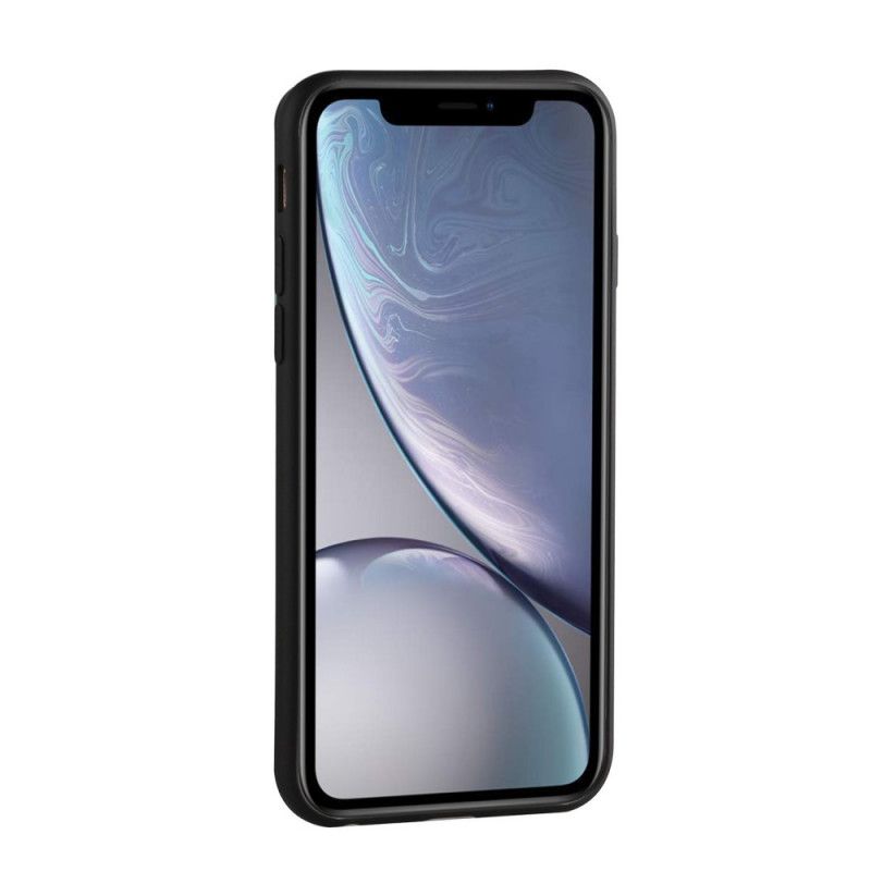 Skal iPhone XR Svart Avtagbart Linsskydd Silikon