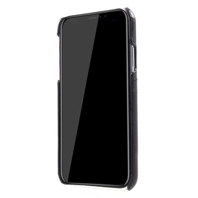 Skal iPhone XR Svart Korthållare