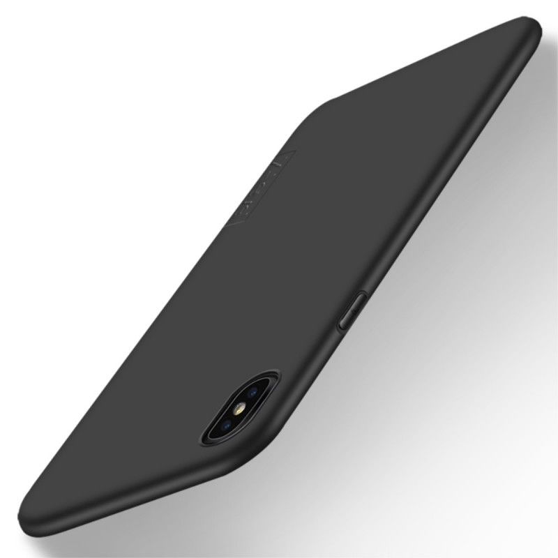 Skal iPhone XR Svart Metallisk Effekt