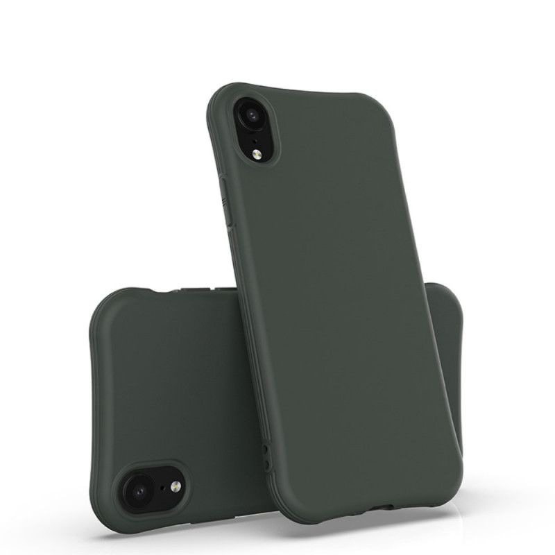 Skal iPhone XR Svart Premiummatt Silikon