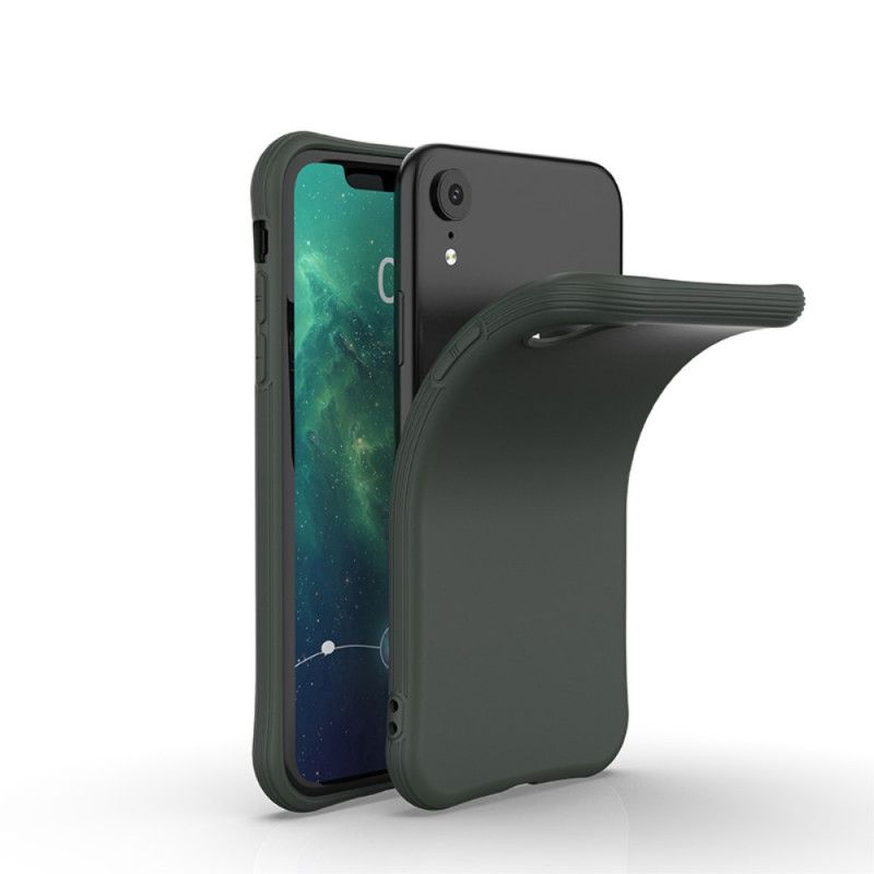 Skal iPhone XR Svart Premiummatt Silikon