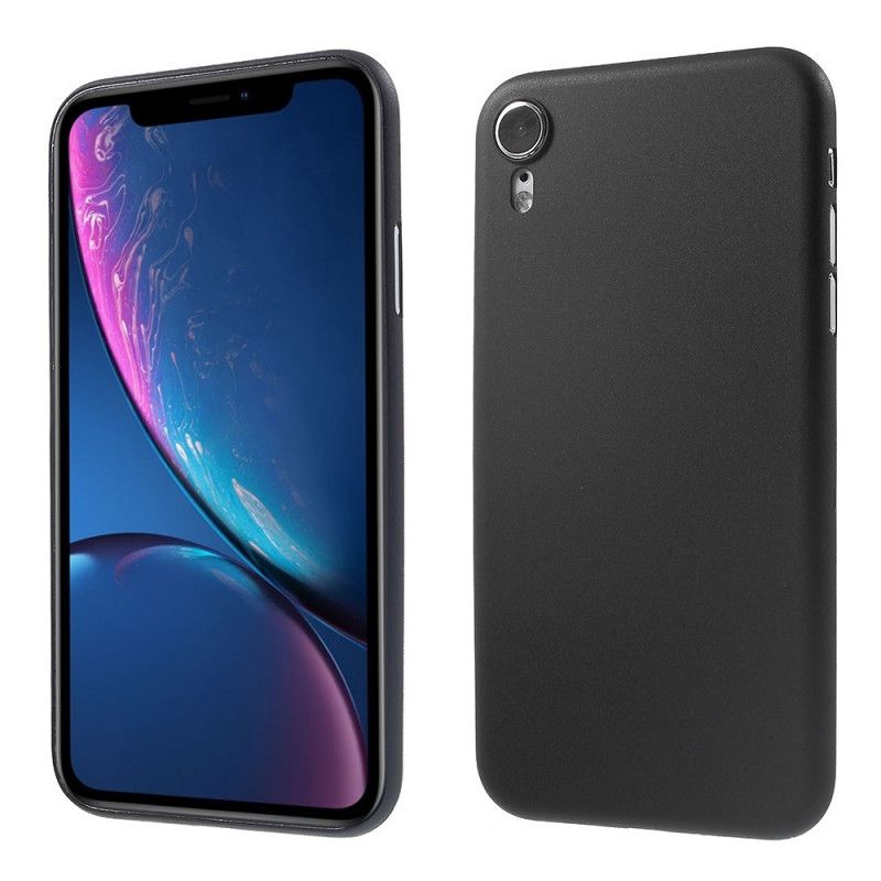 Skal iPhone XR Svart Ultrafin Matt