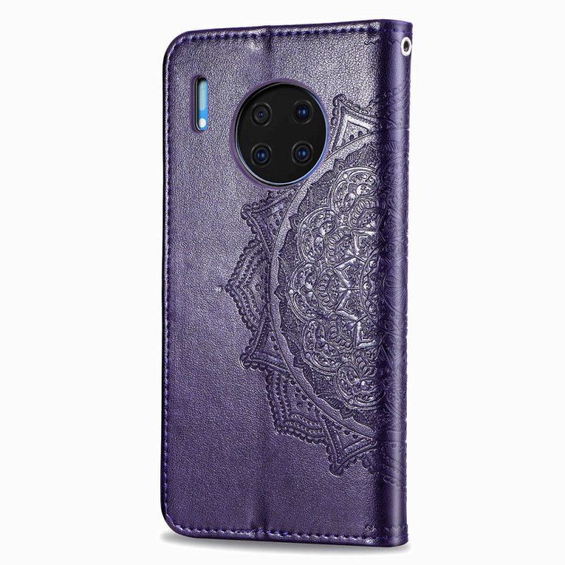 Fodral Huawei Mate 30 Pro Svart Medelålders Mandala