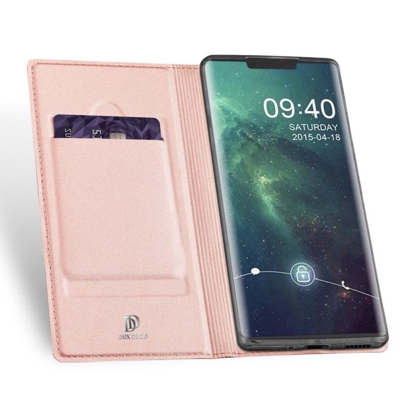 Folio-fodral Huawei Mate 30 Pro Svart Skin Pro Serie Dux Ducis