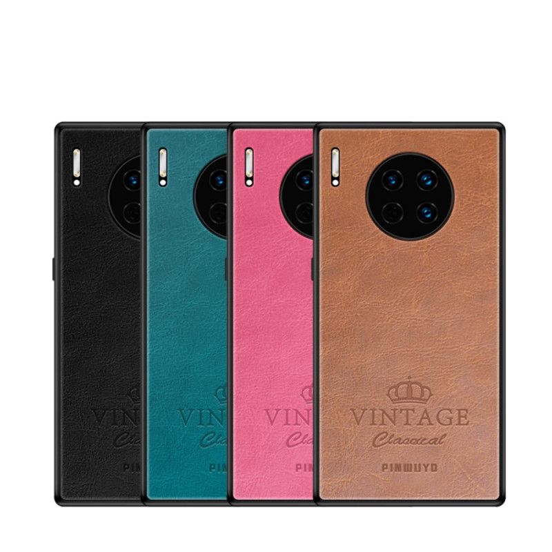 Skal för Huawei Mate 30 Pro Svart Ära Vintage Pinwuyo