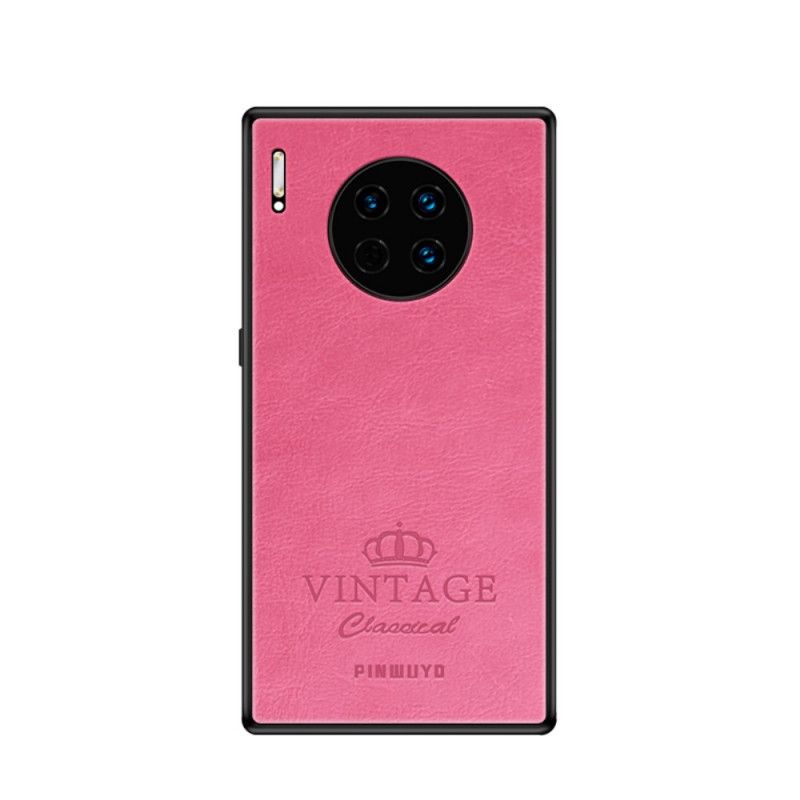 Skal för Huawei Mate 30 Pro Svart Ära Vintage Pinwuyo