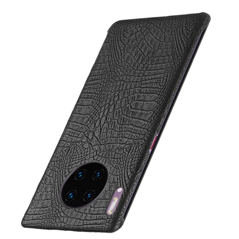 Skal Huawei Mate 30 Pro Svart Krokodilhudstil