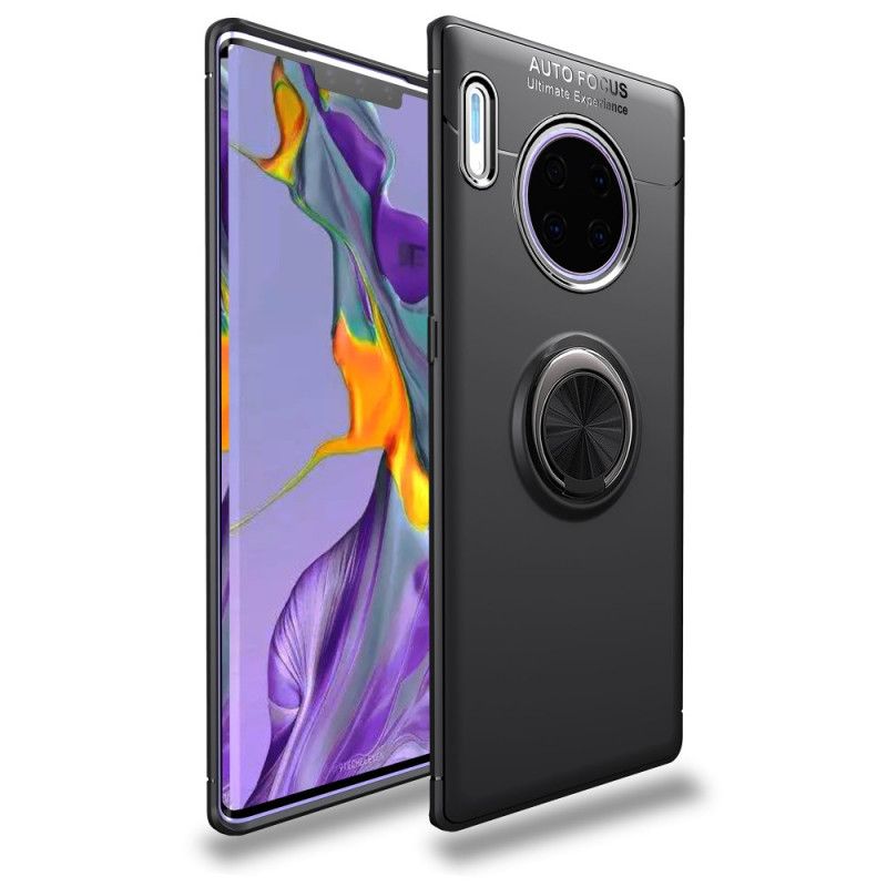 Skal Huawei Mate 30 Pro Svart Lenuo Roterande Ring