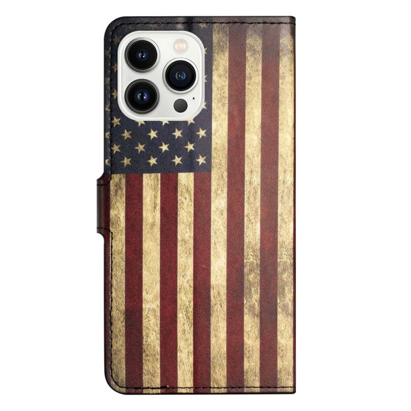 Fodral iPhone 16 Pro Max Amerikansk Flagga