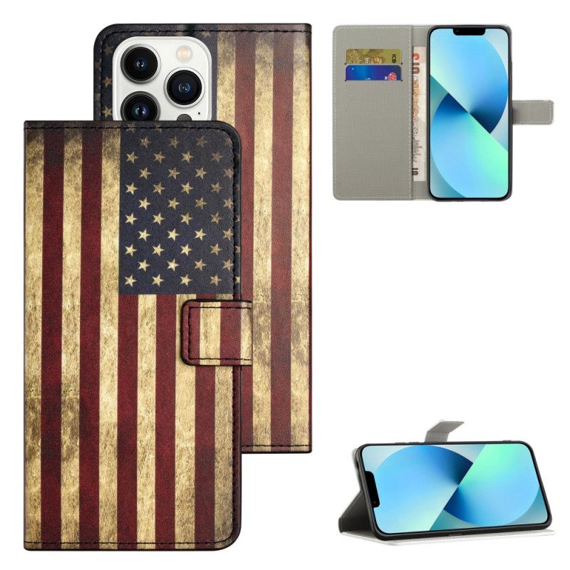 Fodral iPhone 16 Pro Max Amerikansk Flagga