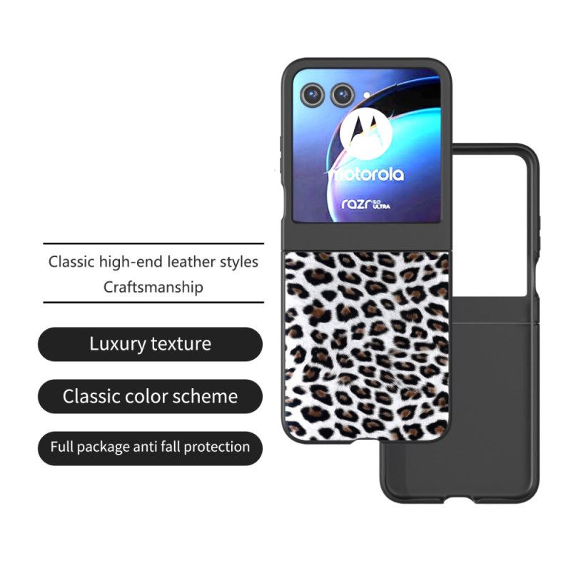 Skal Motorola Razr 50 Leopard