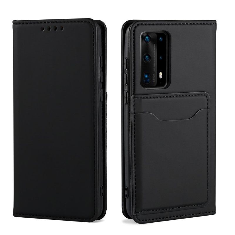 Folio-fodral Huawei P40 Pro Svart Stödkorthållare