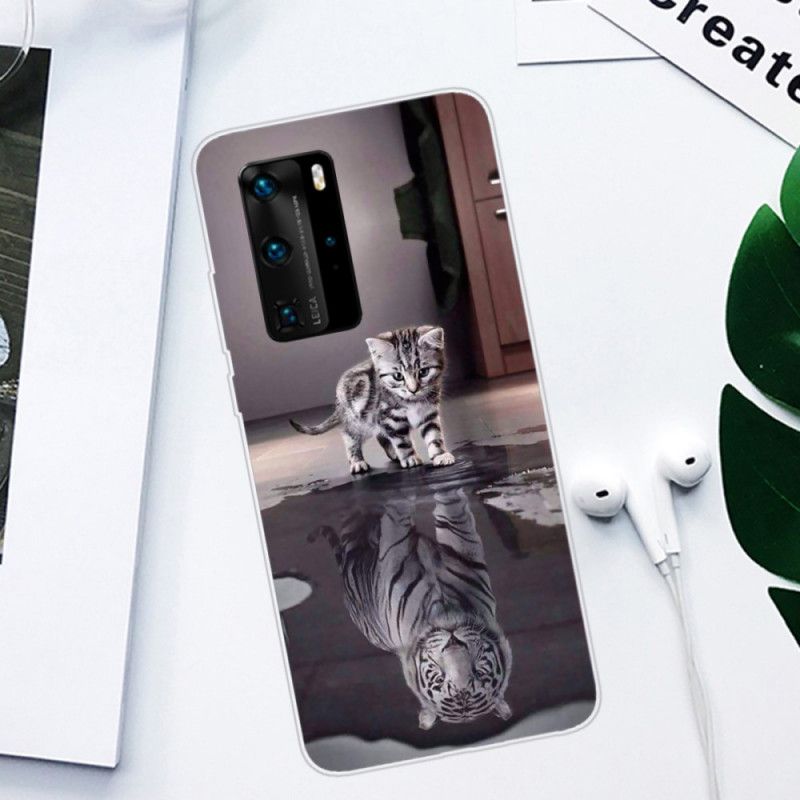 Skal för Huawei P40 Pro Ernest Tigern