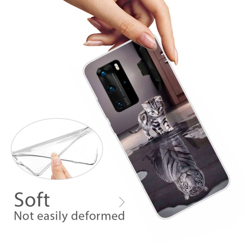 Skal för Huawei P40 Pro Ernest Tigern