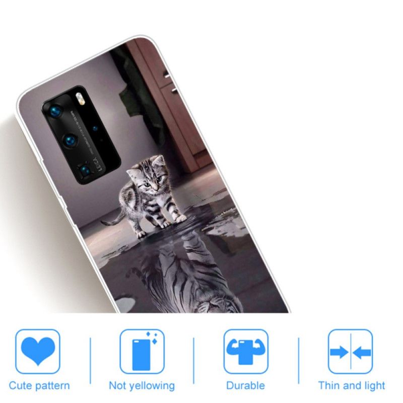 Skal för Huawei P40 Pro Ernest Tigern