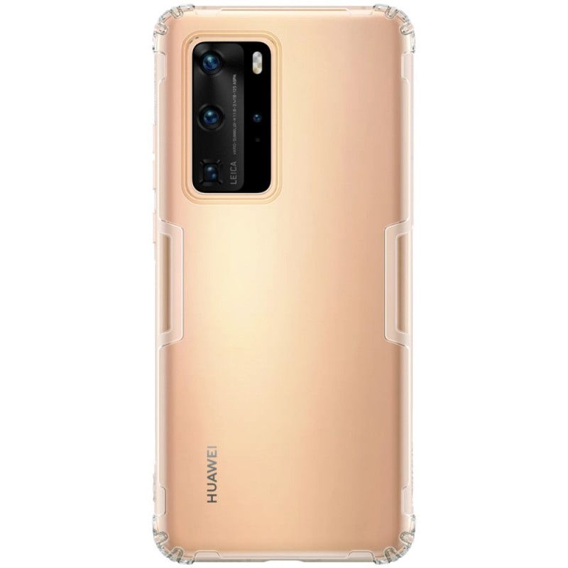 Skal för Huawei P40 Pro Grå Förstärkt Transparent Nillkin