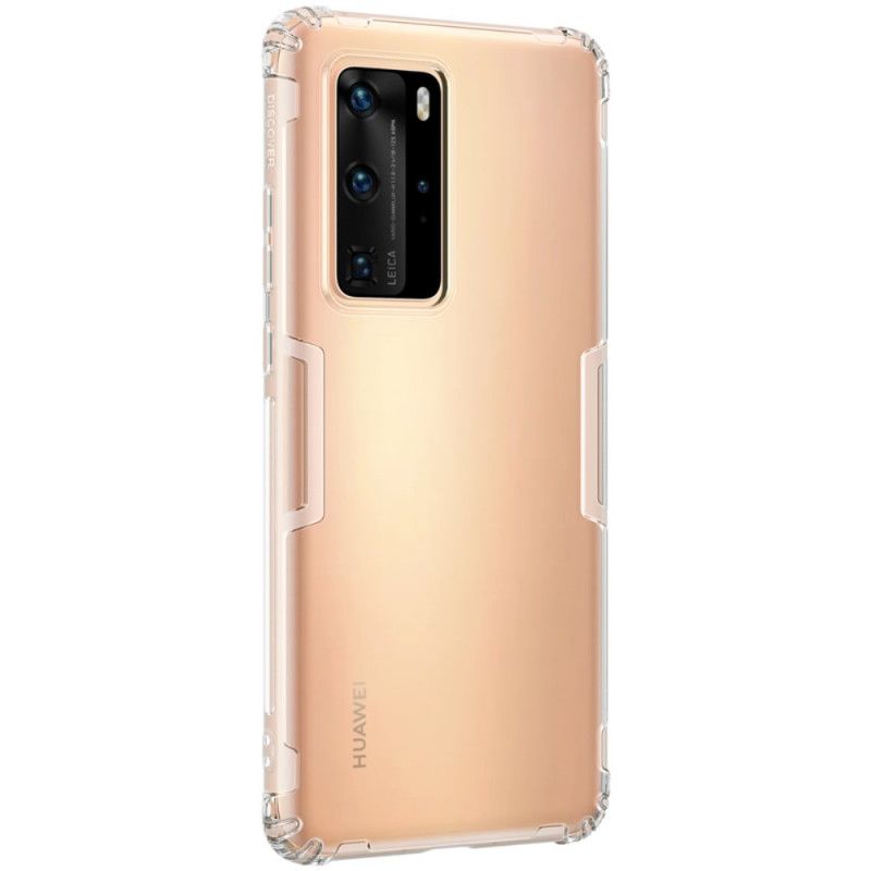 Skal för Huawei P40 Pro Grå Förstärkt Transparent Nillkin