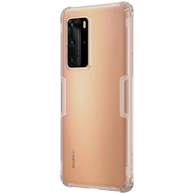 Skal för Huawei P40 Pro Grå Förstärkt Transparent Nillkin