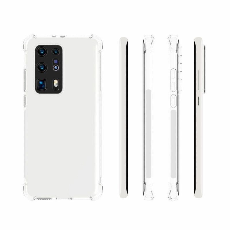 Skal Huawei P40 Pro Genomskinliga Förstärkta Hörn