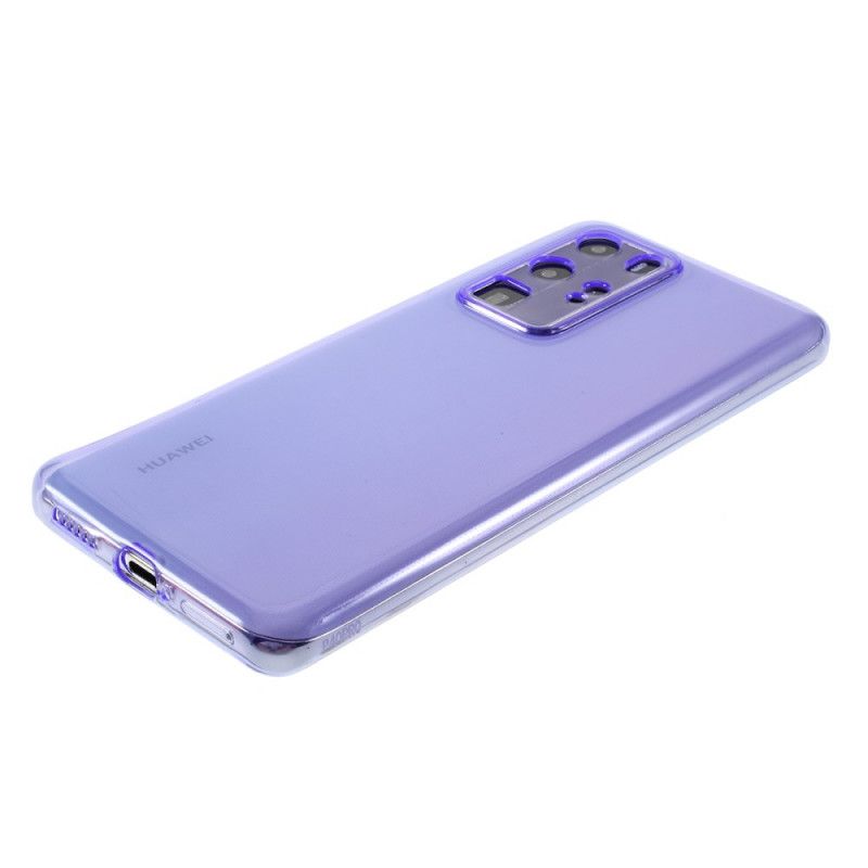 Skal Huawei P40 Pro Magenta Silikonfärger